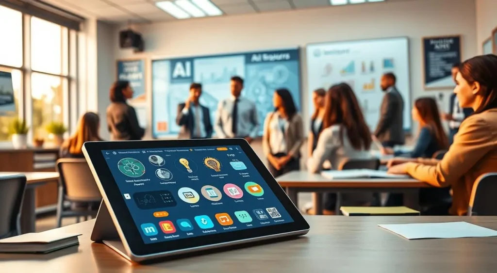 ferramentas de IA para professores em sala de aula